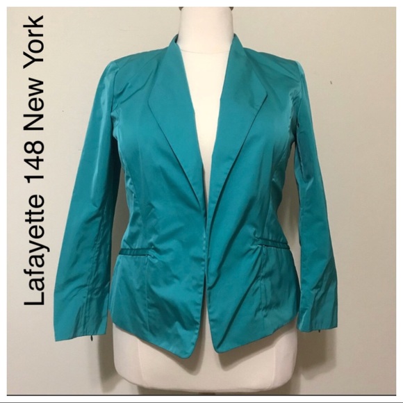 Lafayette 148 New York Jackets & Blazers - NWT size 14 teal Lafayette 148 NY blazer